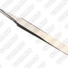 4-NO.NEEDLE-NOSE-6MM-BENT-45 deg-TWEEZERS-11.5CM