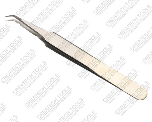 NEEDLE NOSE, 6MM BENT 45° - EYELASH EXTENSION TWEEZER