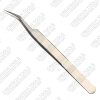 PRO-STRAIGHT. 10MM BENT 45 degree TWEEZERS 14CM