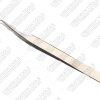 PRO-STRAIGHT. 7MM BENT 45 degree TWEEZERS 14CM