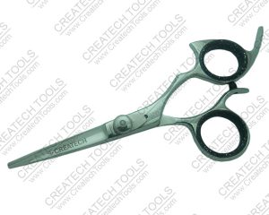 Createch Tools CT Hair Scissors Set 6 inch Hair Cutting and 4 inch Trimming  Barber Scissors, Super Sharp Razor Edge Blades for Professional and Home  user (2-PCs Razor Cut Scissors)