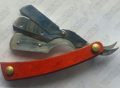 Wood Handle Barber Razors (CT BR205)